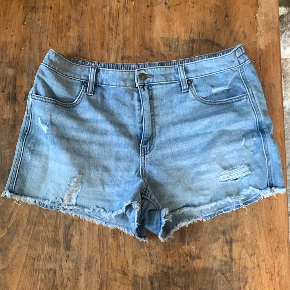 Aerie Daydream Denim Shorts L